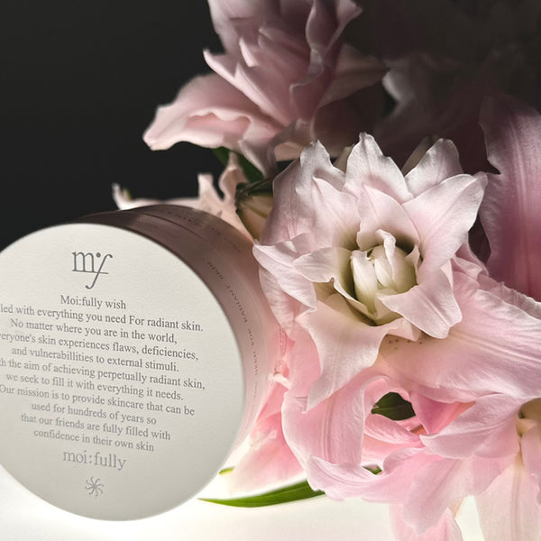 moi:fully RADIANT CREAM 1.76oz Kビューティー、プレミアム、フェイスクリーム、深い保湿、肌のバランス、スキンケア、すべての肌タイプ
