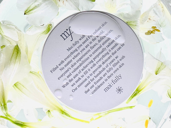 moi:fully RADIANT CREAM 1.76oz Kビューティー、プレミアム、フェイスクリーム、深い保湿、肌のバランス、スキンケア、すべての肌タイプ